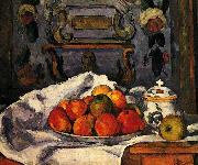 Paul Cezanne Still life, bowl with apples USA oil painting artist